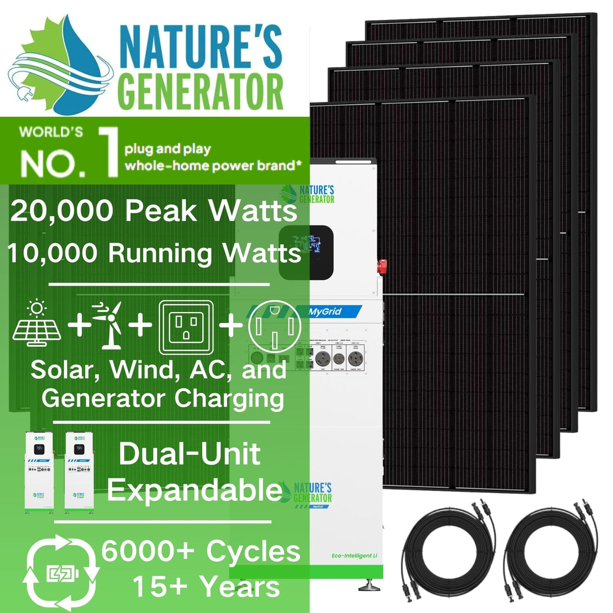 MyGrid 10K Solar Generator for Home - Home Outpost Supply