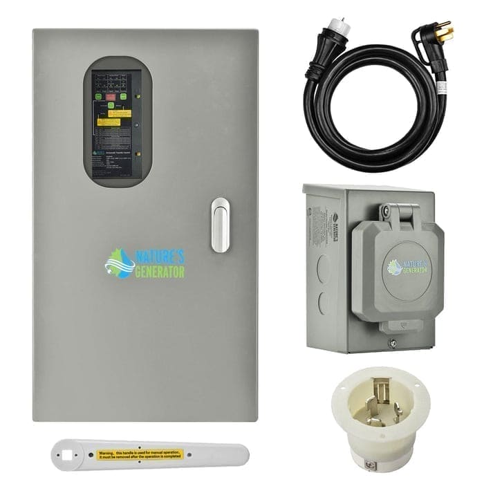 MyGrid 10K with Transfer Switch for House Battery Backup - Home Outpost Supply