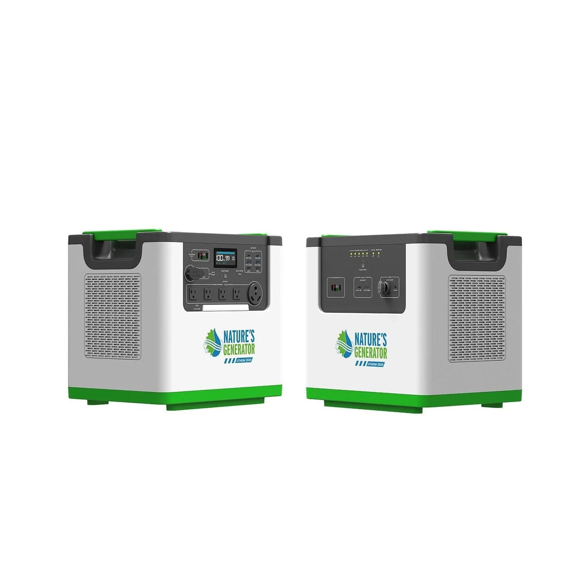 Nature's Generator L3600 Expandable Power Station – 3,072Wh LiFePO₄