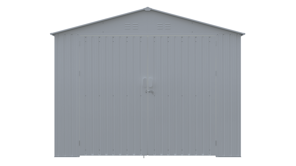 Outdoor Storage Shed 20x13 FT - Metal Garden Shed - Home Outpost Supply
