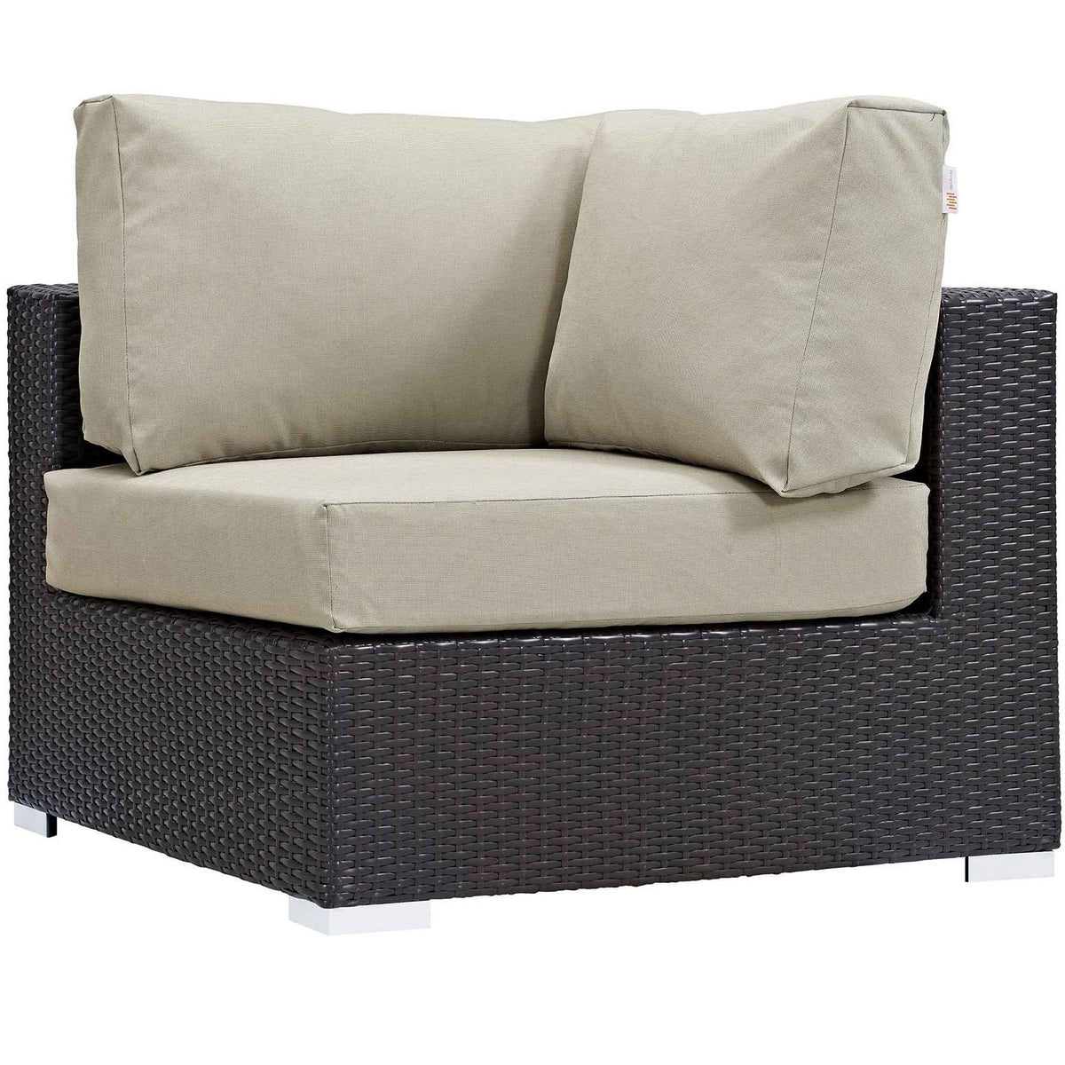 Patio Elegance Outdoor Sectional Set - 10-Piece Convene Lounge Set by Modway - Home Outpost Supply