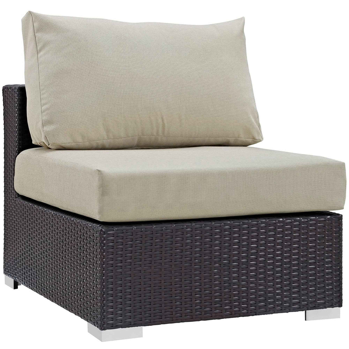 Patio Elegance Outdoor Sectional Set - 10-Piece Convene Lounge Set by Modway - Home Outpost Supply