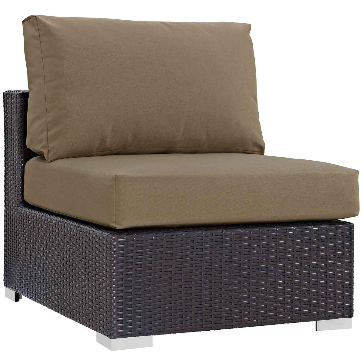 Patio Elegance Outdoor Sectional Set - 10-Piece Convene Lounge Set by Modway - Home Outpost Supply