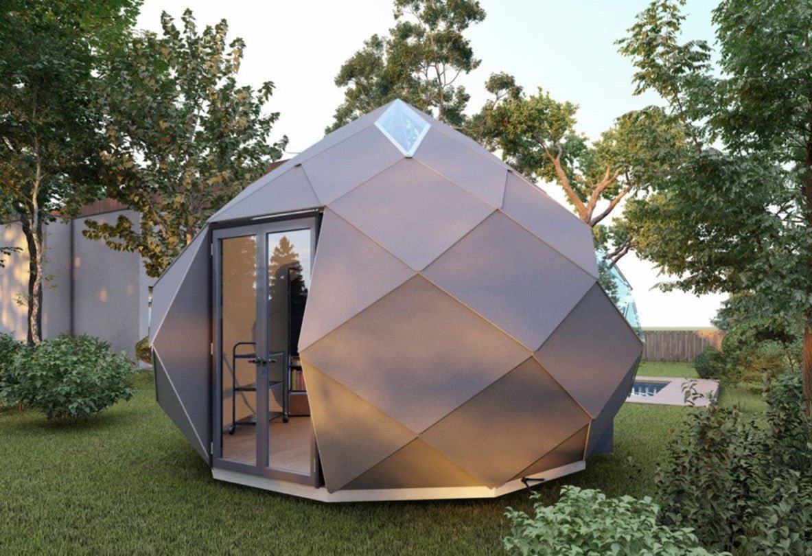 Patio Elegance Zomes Pod – 120 sq ft Eco-Friendly Outdoor Office Pod - Home Outpost Supply