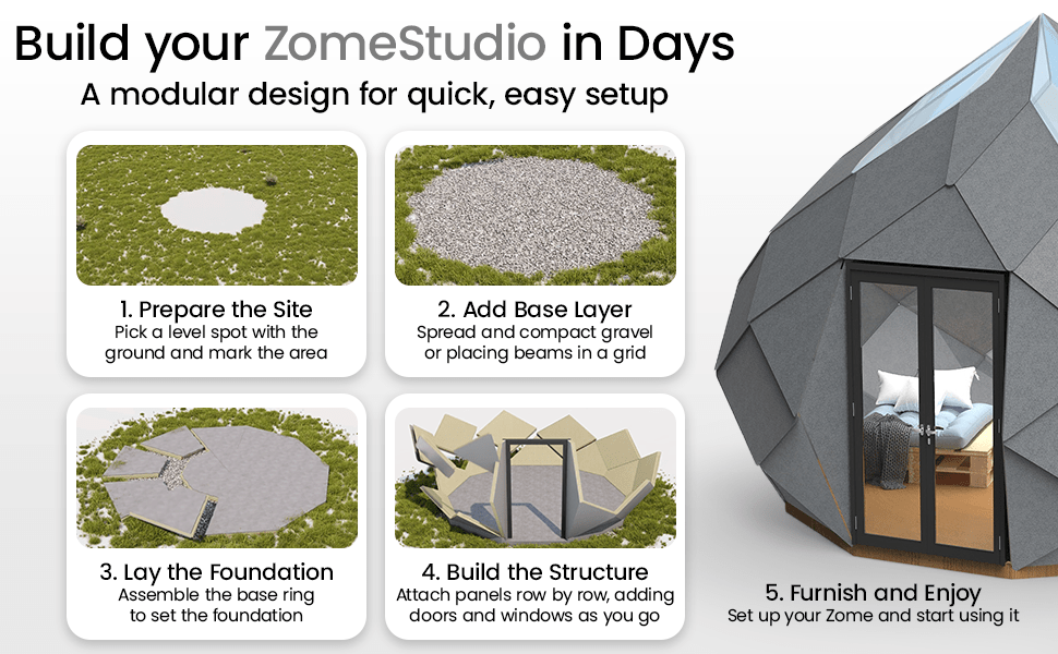 Patio Elegance Zomes Studio - Home Outpost Supply