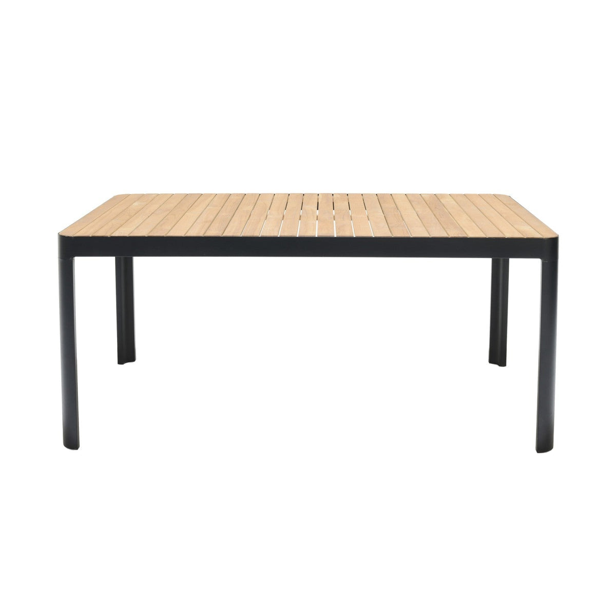 Portals Dark 4 Seater Carver Rectangular Dining set - Home Outpost Supply