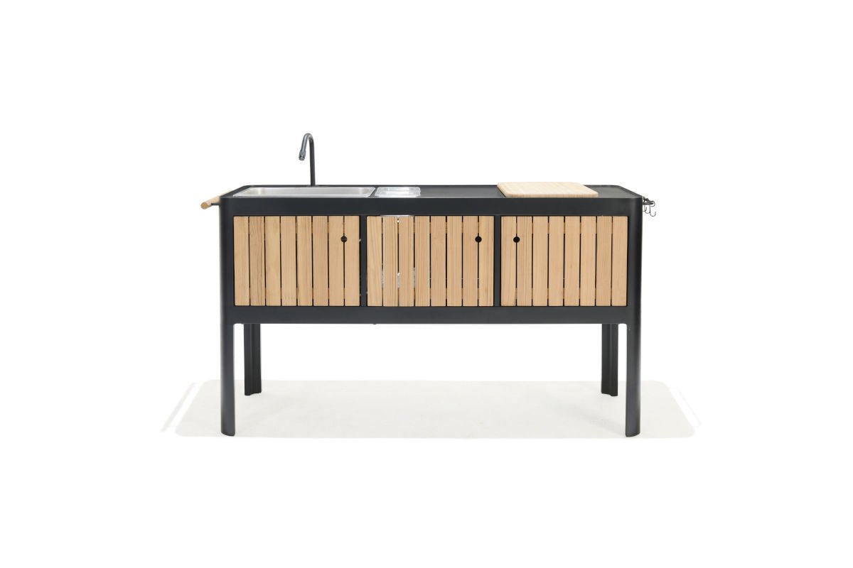 Portals Dark Outdoor Kitchen - Home Outpost Supply