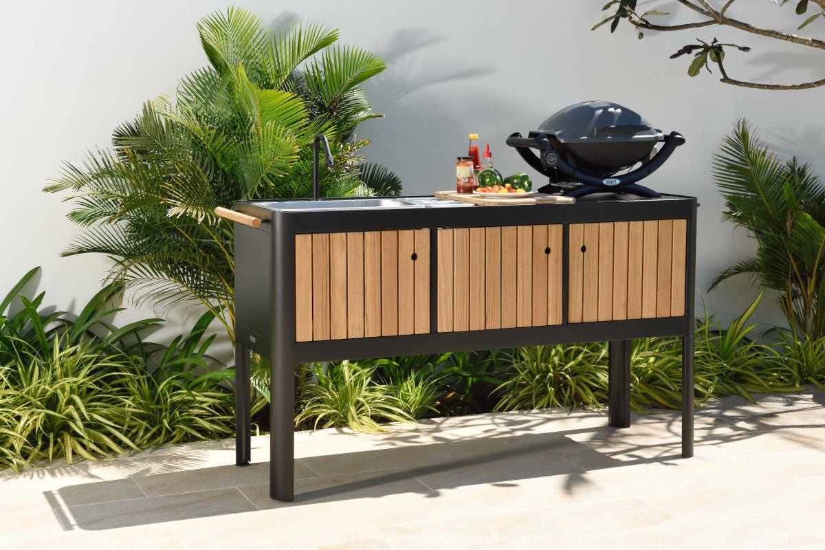 Portals Dark Outdoor Kitchen - Home Outpost Supply
