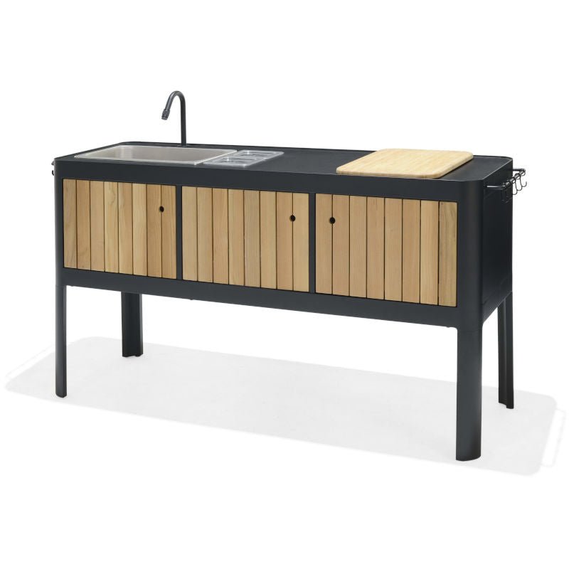 Portals Dark Outdoor Kitchen - Home Outpost Supply