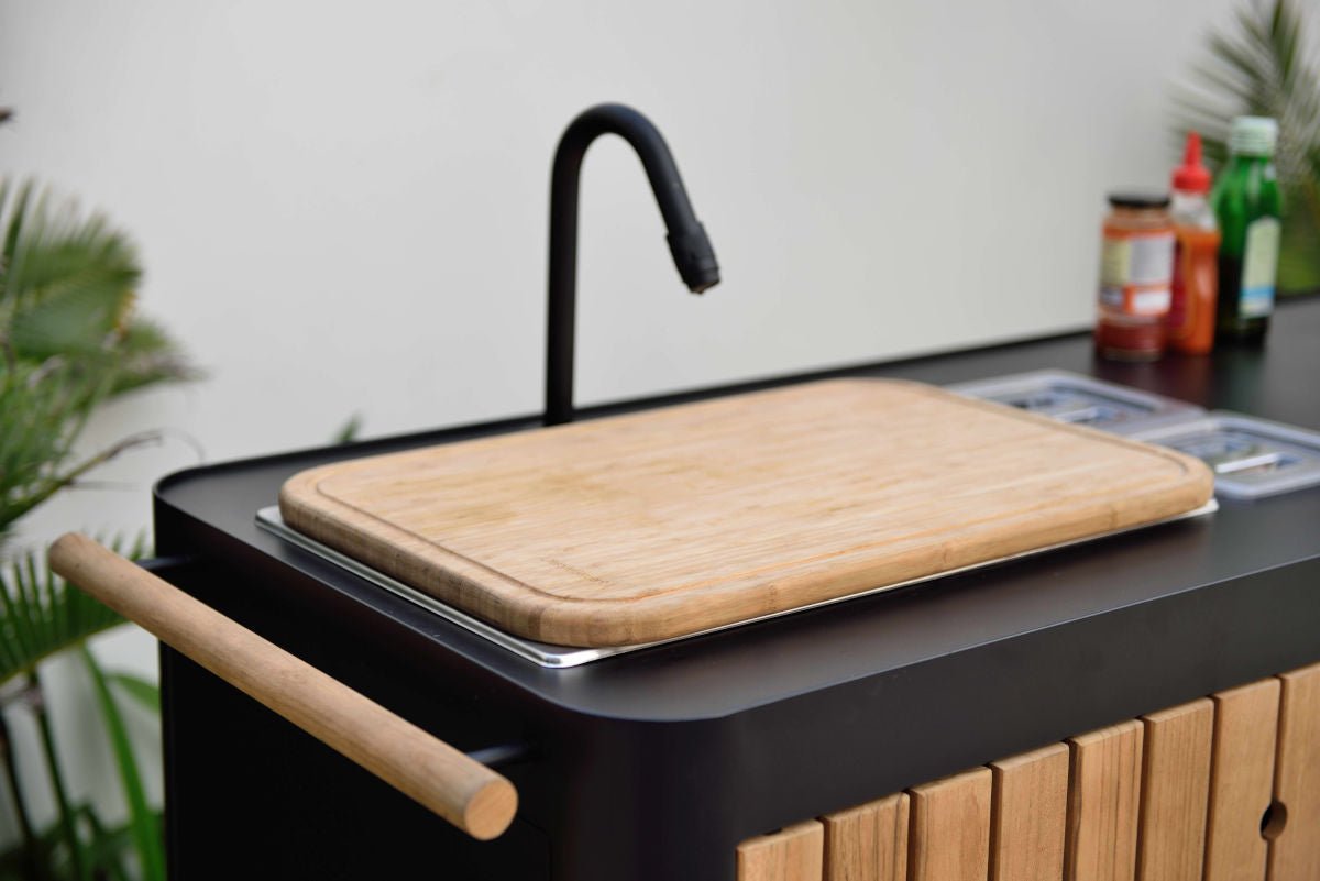 Portals Dark Outdoor Kitchen - Home Outpost Supply