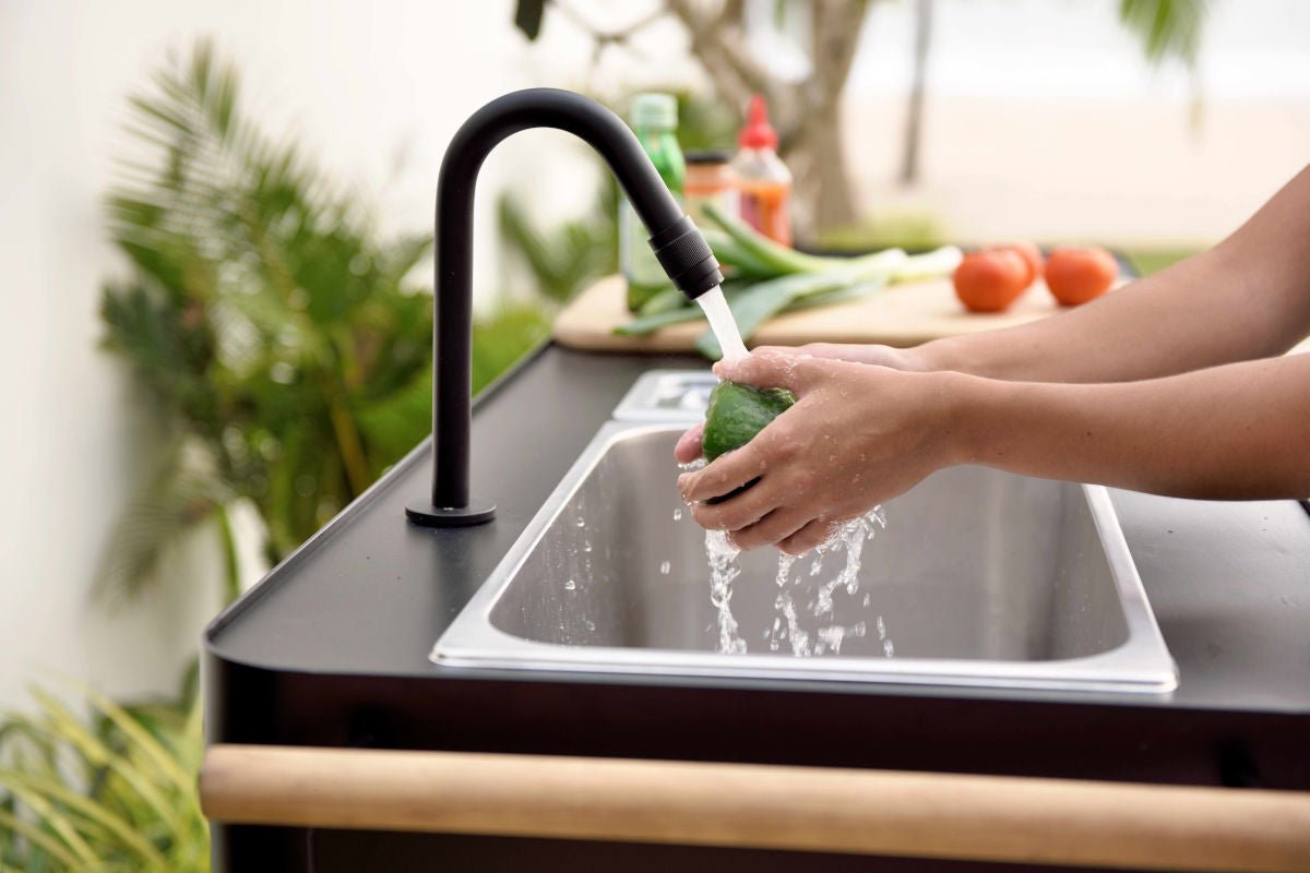 Portals Dark Outdoor Kitchen - Home Outpost Supply
