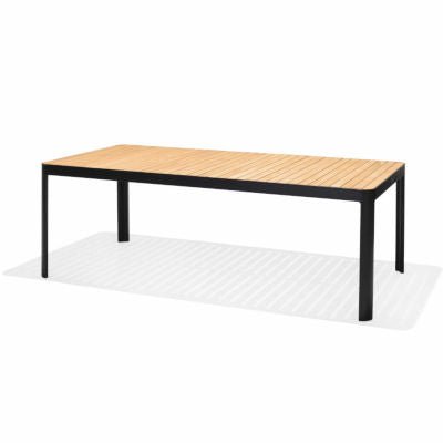 Portals Dark Rectangular Dining Table - Home Outpost Supply