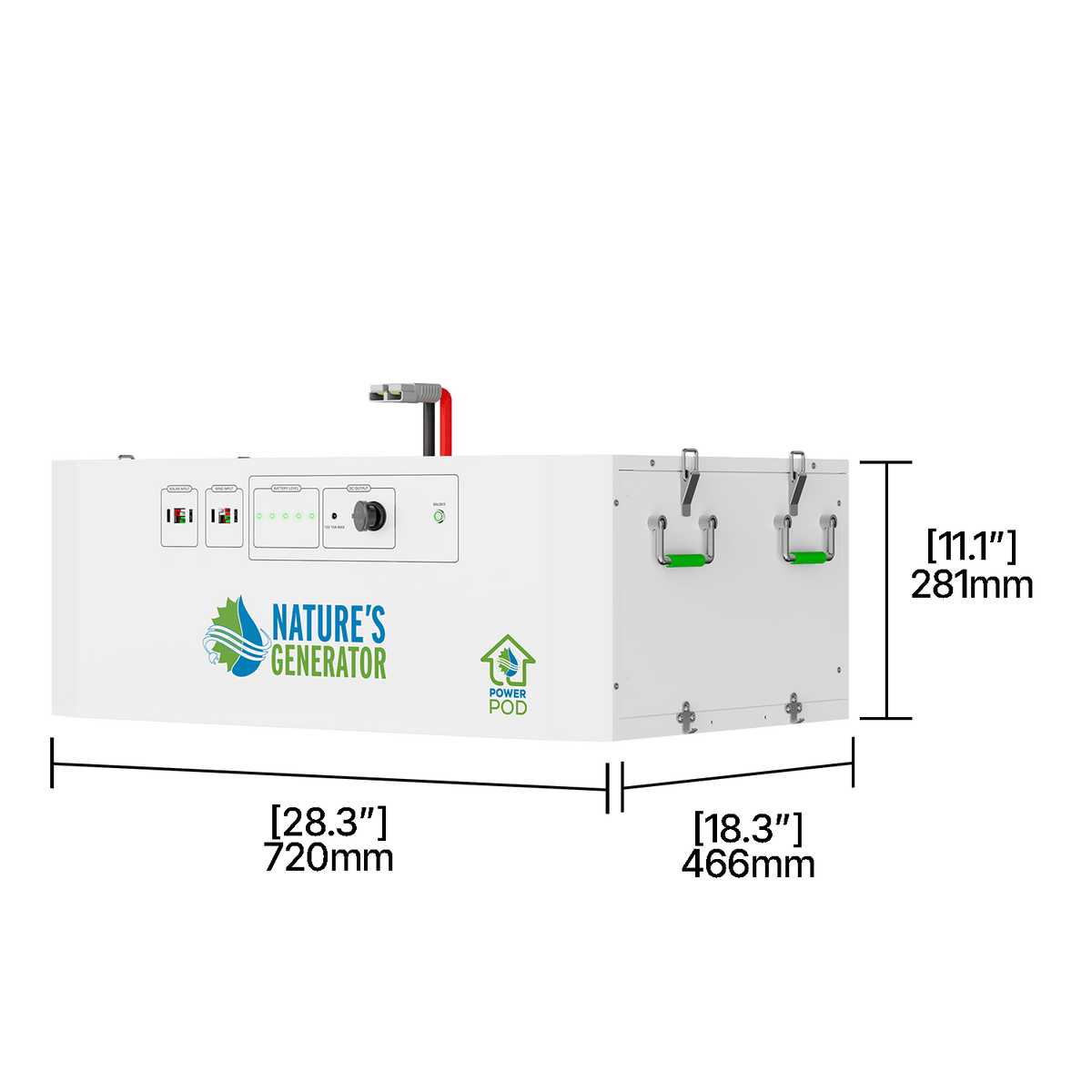 Powerhouse V2 Solar Generator and Transfer Switch - Home Outpost Supply