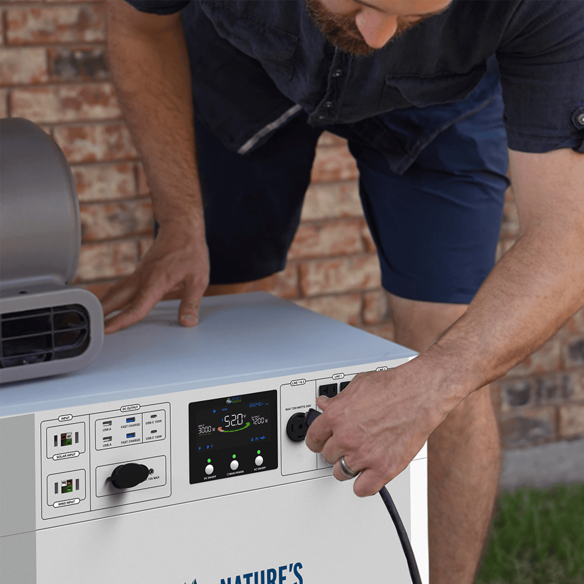 Powerhouse V2 Solar Generator and Transfer Switch - Home Outpost Supply
