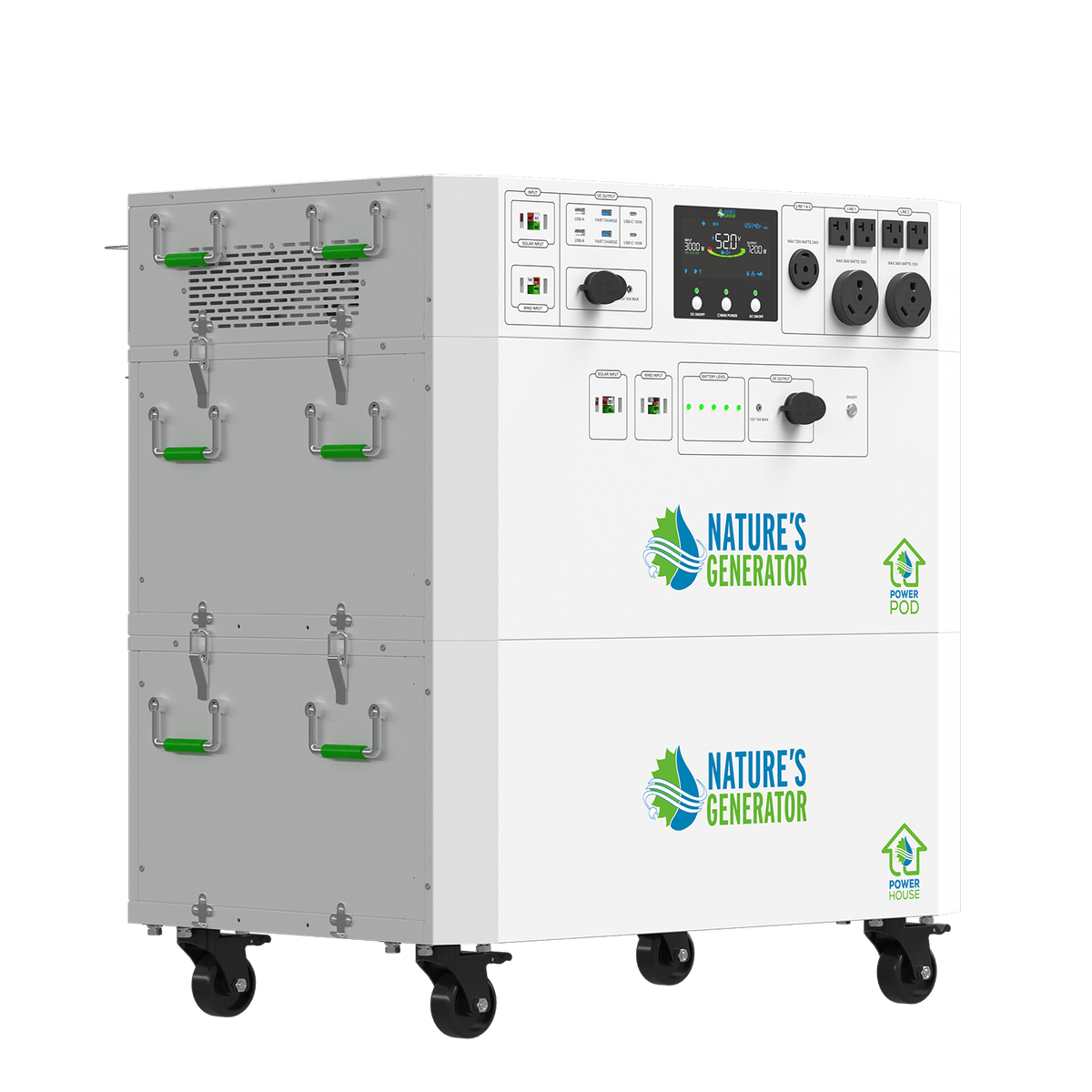 Powerhouse V2 Solar Generator and Transfer Switch - Home Outpost Supply