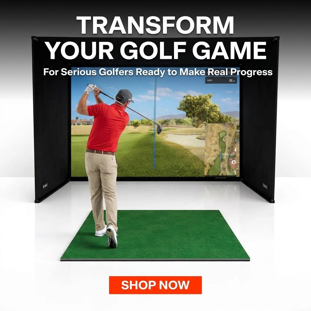 SimBox Golf Simulator Enclosure - 7 sizes available - Home Outpost Supply