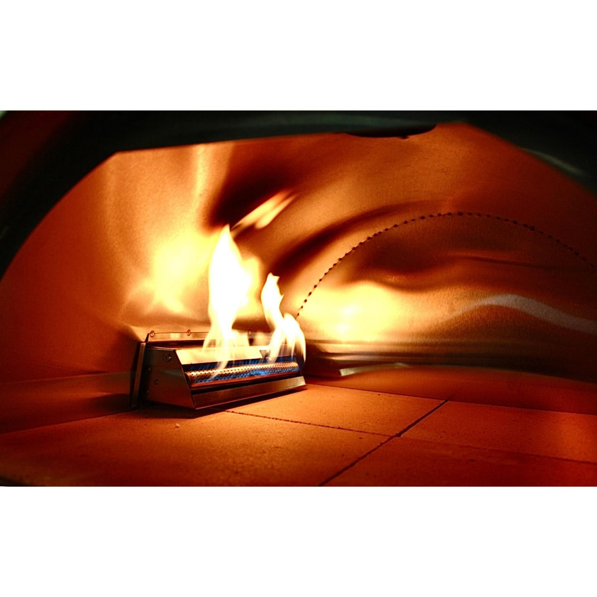 Traditional 25" Dual Fueled Pizza Oven With Gas Attachment- Wood and Gas Powered - Home Outpost Supply