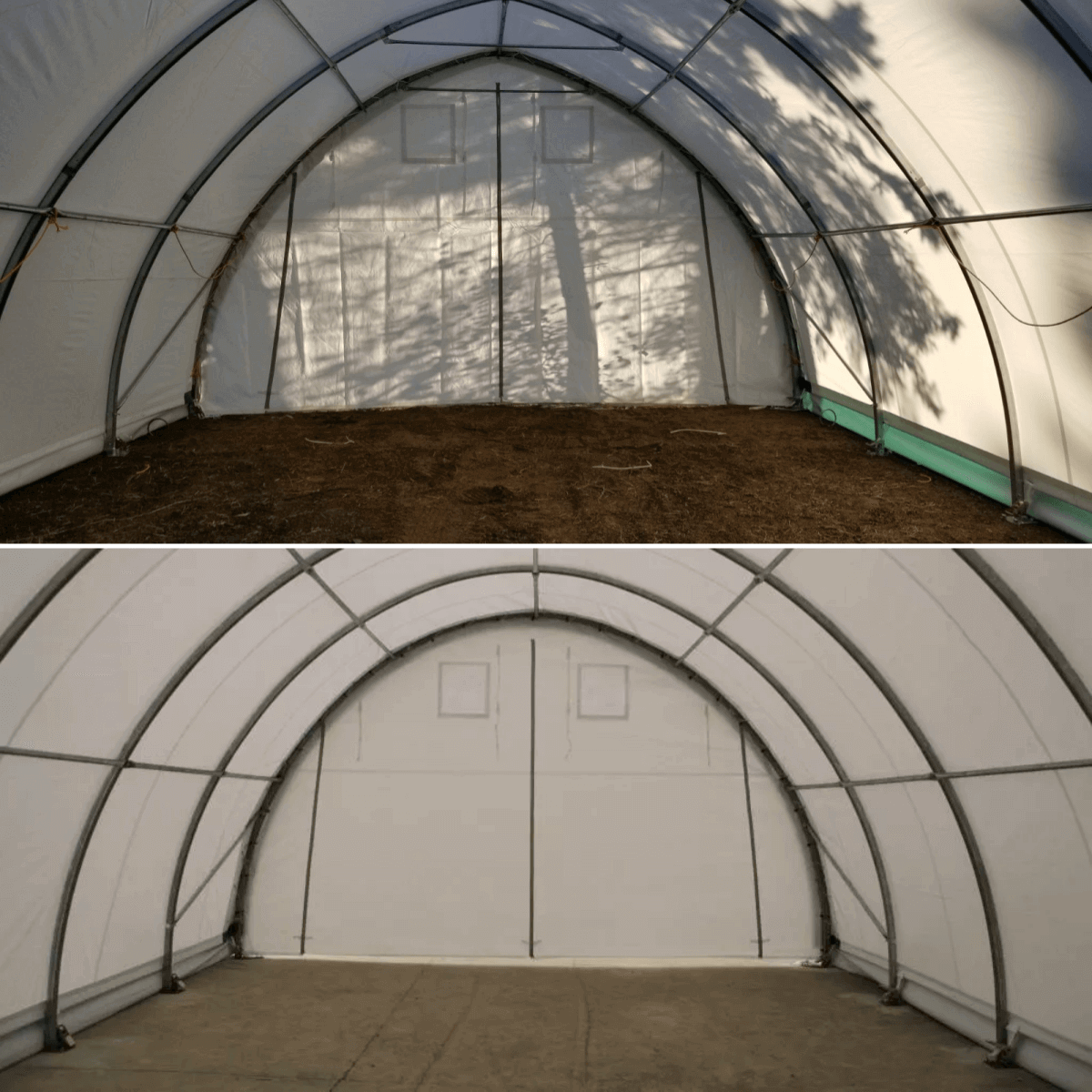 W20'xL30'xH12' Single Truss Arch Storage Shelter - Home Outpost Supply